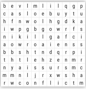 Word Search Preview