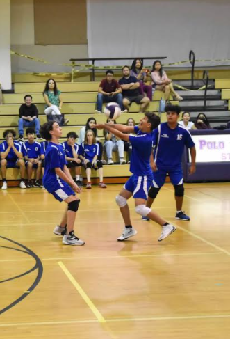 Boys’ Volleyball is in Action