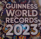 Picture Of Guinness World Records book 2023 