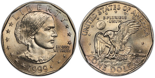 Susan B Anthony coin