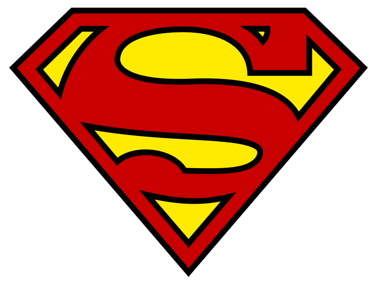 Superman logo taken from wikimedia commons
