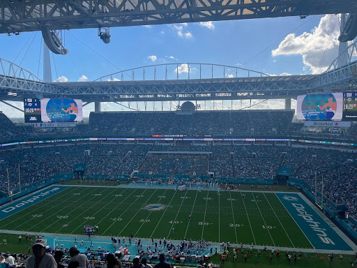 Miami Dolphins stadium.