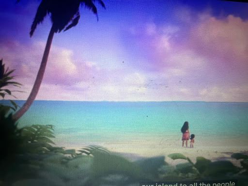  Moana and Tsuda on the beach.
