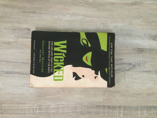 The Wicked book to represent the movie.