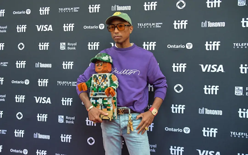 Pharrell Williams at the Toronto Film Festival (FMT)
