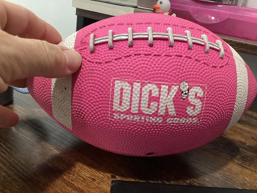 Pink football from DSG