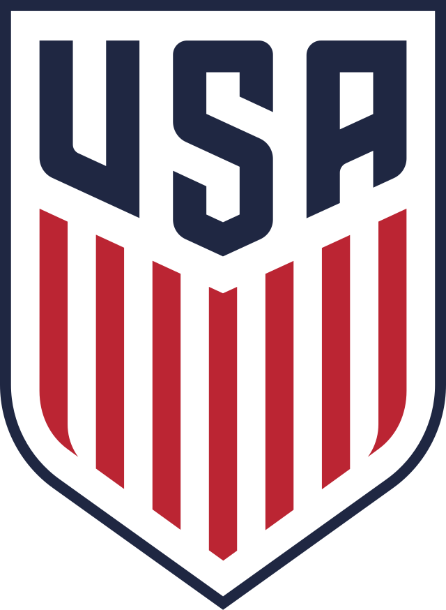 Logo of the US soccer team.