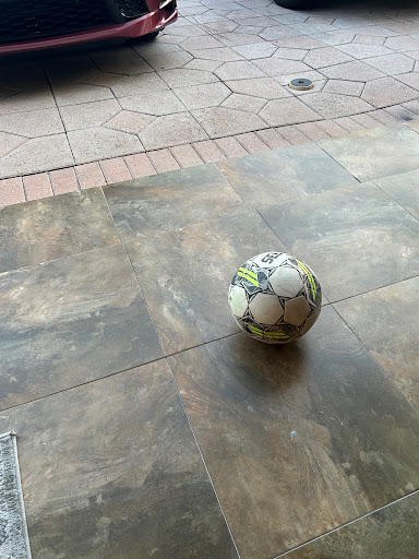 Picture of soccer ball taken by Ana R