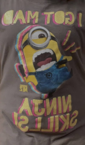 Image of minion shirt taken by Rio T