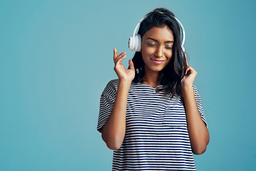 Listening to good music