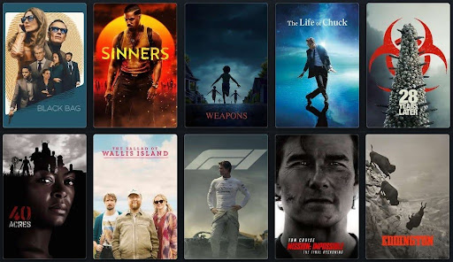 Top ten movies in 2025