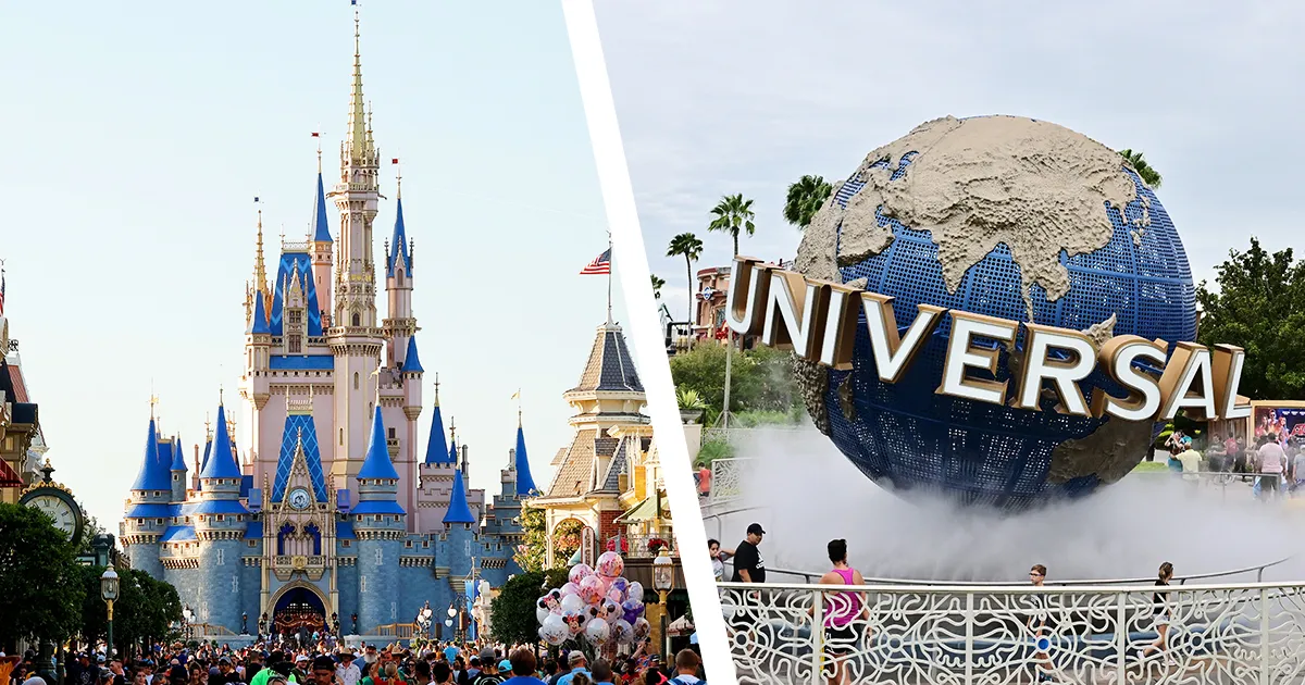 Universal vs disney 
