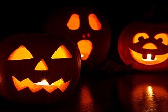 A picture of pumpkins