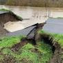 Picture of a road breaking