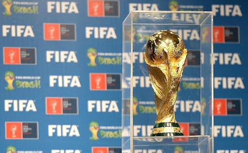Picture of the Trophy for the World Cup