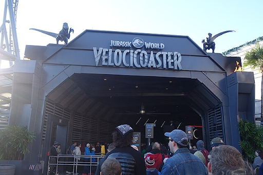 Entrance to Velocicoaster