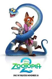 Image of Zootopia 2 cover.