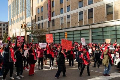 Nurses going on strike in NYC