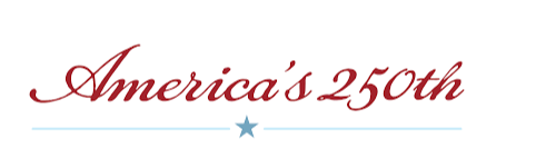 The image displays a america’s 250th
 banner

