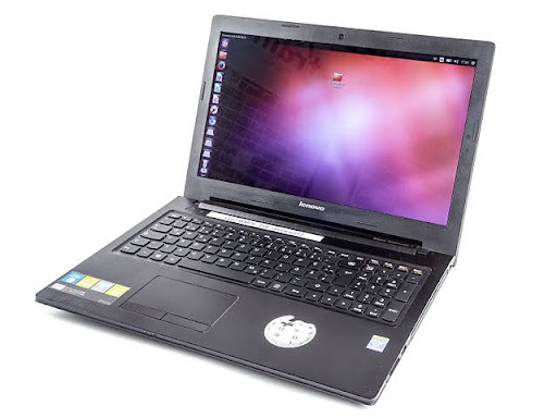 Photo of a dark grey computer