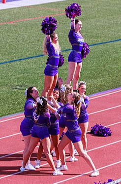      Photo of cheerleaders 

                      

