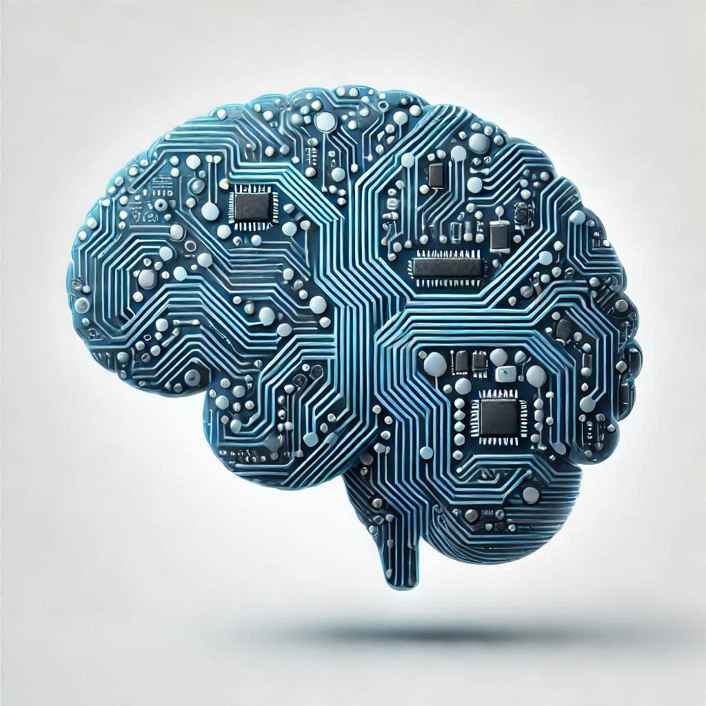 Image of a robot brain