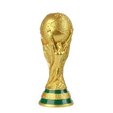 World Cup trophy.
