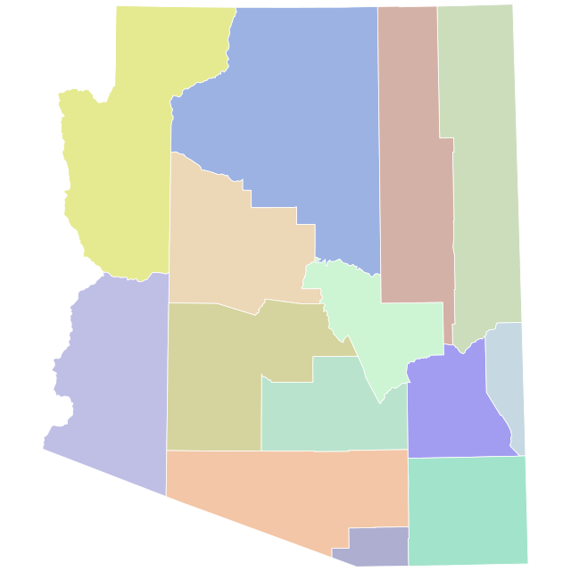 Map of Arizona