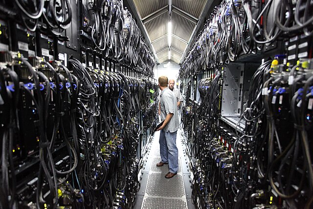 Picture of a datacenter