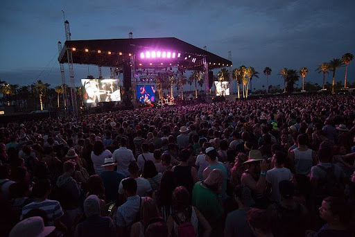 Photo of the Coachella stage