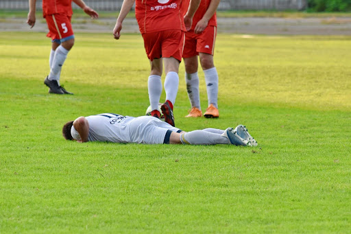 An injured player